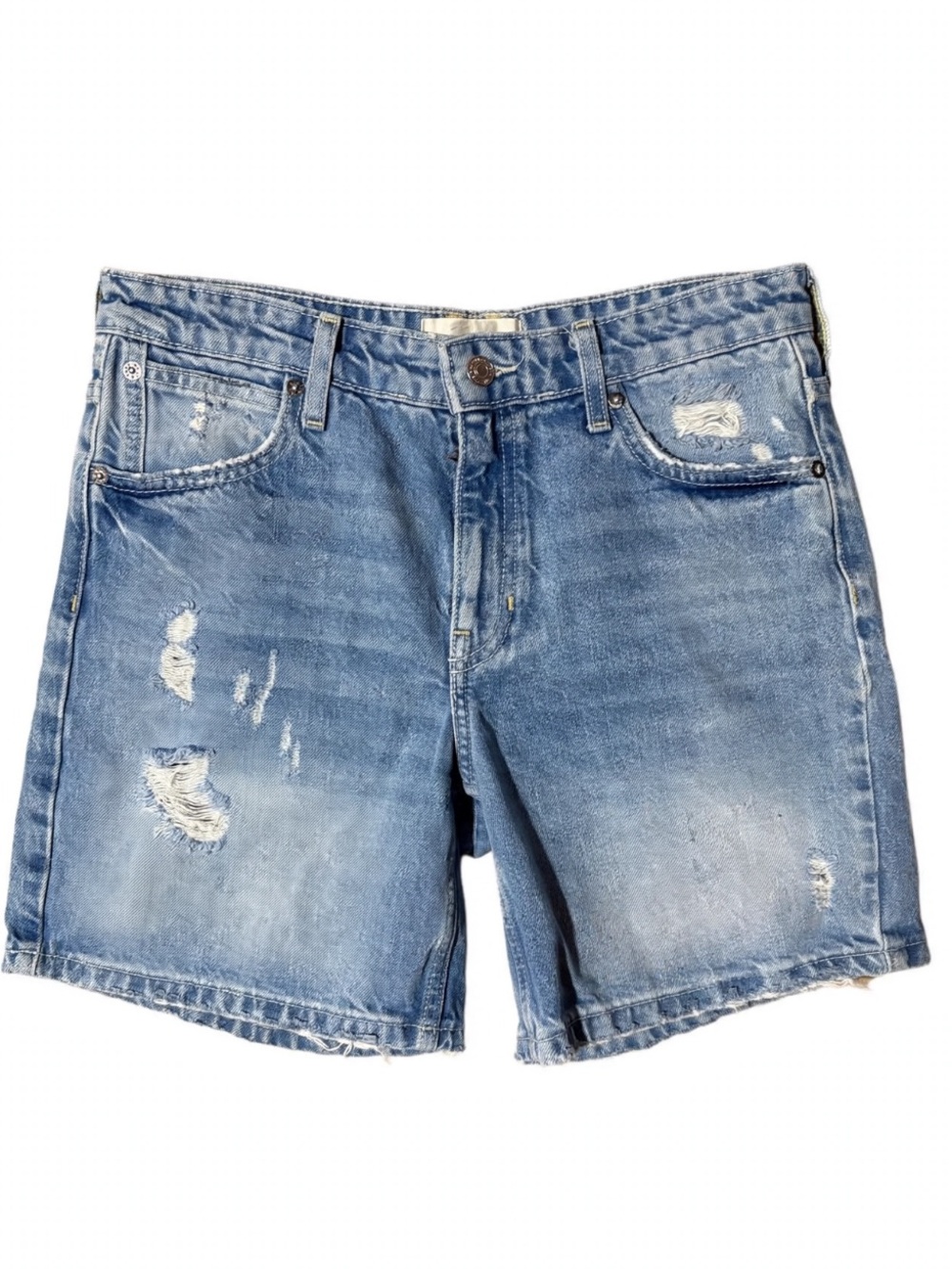 We the Free distressed shorts